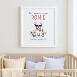 Birth Poster - Birth Gift | Baby Room Decoration | Poster to Frame