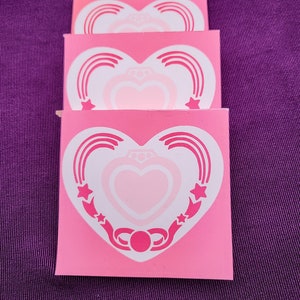 Pretty Guardian Cosmic Brooch Mini Notepad Stationary