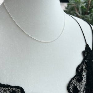 925 Sterling Silver Snake Chain  18-Inch Sterling Silver Chain  Comfortable Sterling Silver Necklace  Smooth Sterling Silver Chain  925
