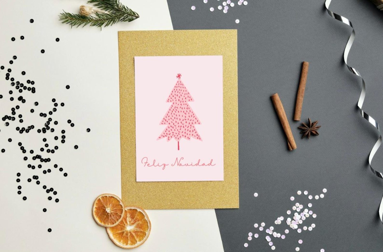 Feliz Navidad Printable Card | Instant Download | Spanish Christmas ...