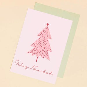 Feliz Navidad Printable Card | Instant Download | Spanish Christmas ...