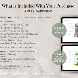Interior Design Mood Board Template Interior Design Portfolio Template Interior Design Proposal Template Interior Design Moodboard Template