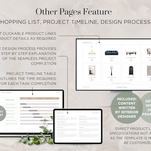 Interior Design Mood Board Template Interior Design Portfolio Template Interior Design Proposal Template Interior Design Moodboard Template