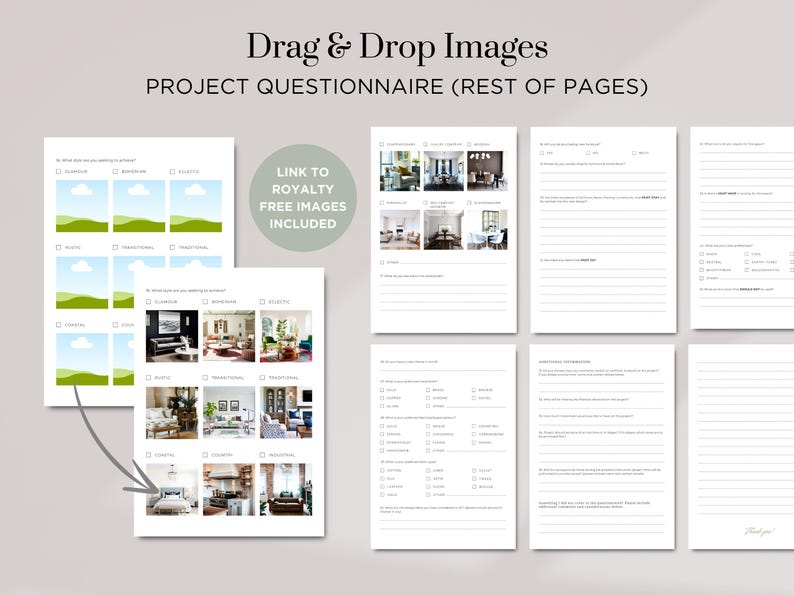 Interior Design Client Questionnaire Interior Design Questionnaire ...