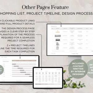 Interior Design Presentation Template Interior Design Portfolio Template Interior Design Mood Board Template Interior Design Proposal Template