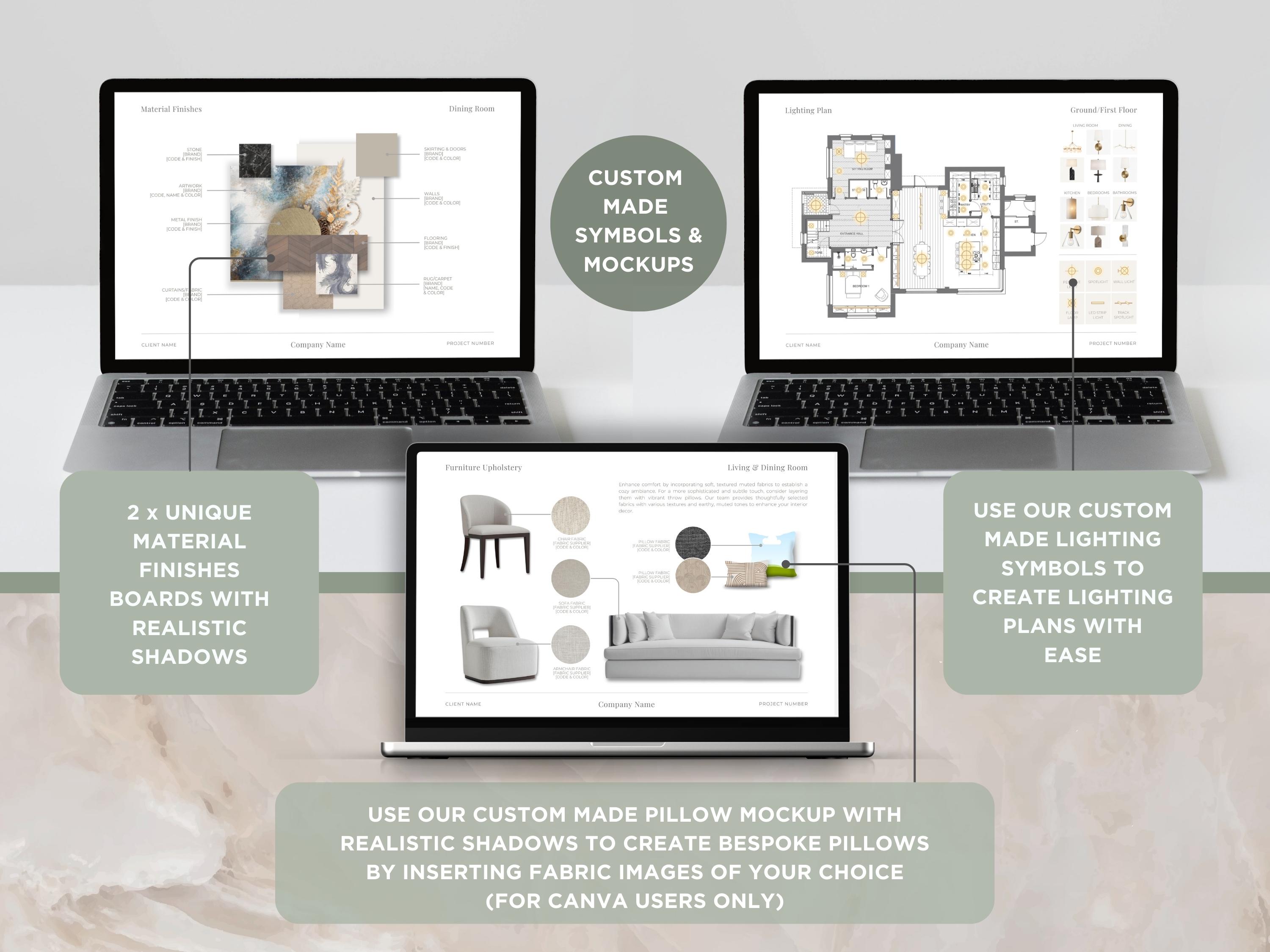 Interior Design Presentation Template Interior Design Portfolio ...