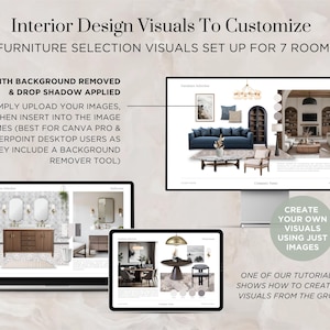 Interior Design Mood Board Template Interior Design Portfolio Template Interior Design Proposal Template Interior Design Moodboard Template