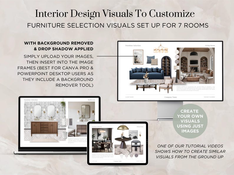 Interior Design Mood Board Template Interior Design Portfolio Template ...