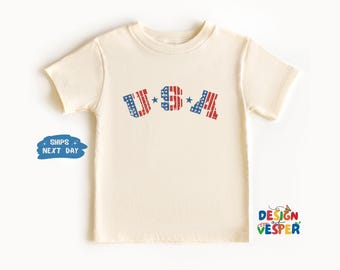 USA Toddler Tee, Toddler 4th Of July Shirt, Fourth Of July Kids Shirt, Independence Day Toddler Shirts, Fourth Of July Tee, USA Shirt
