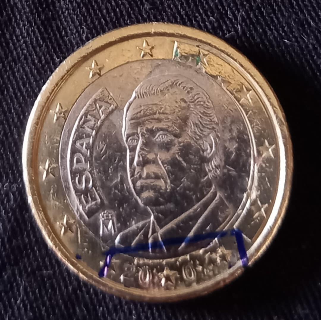 1 euro espana raro con error Etsy España
