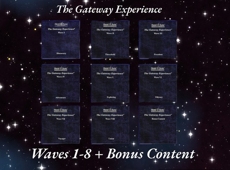 The Complete Hemi-Sync The Gateway Experience Wave I-VIII Bonus Materials Bonus Books image 1