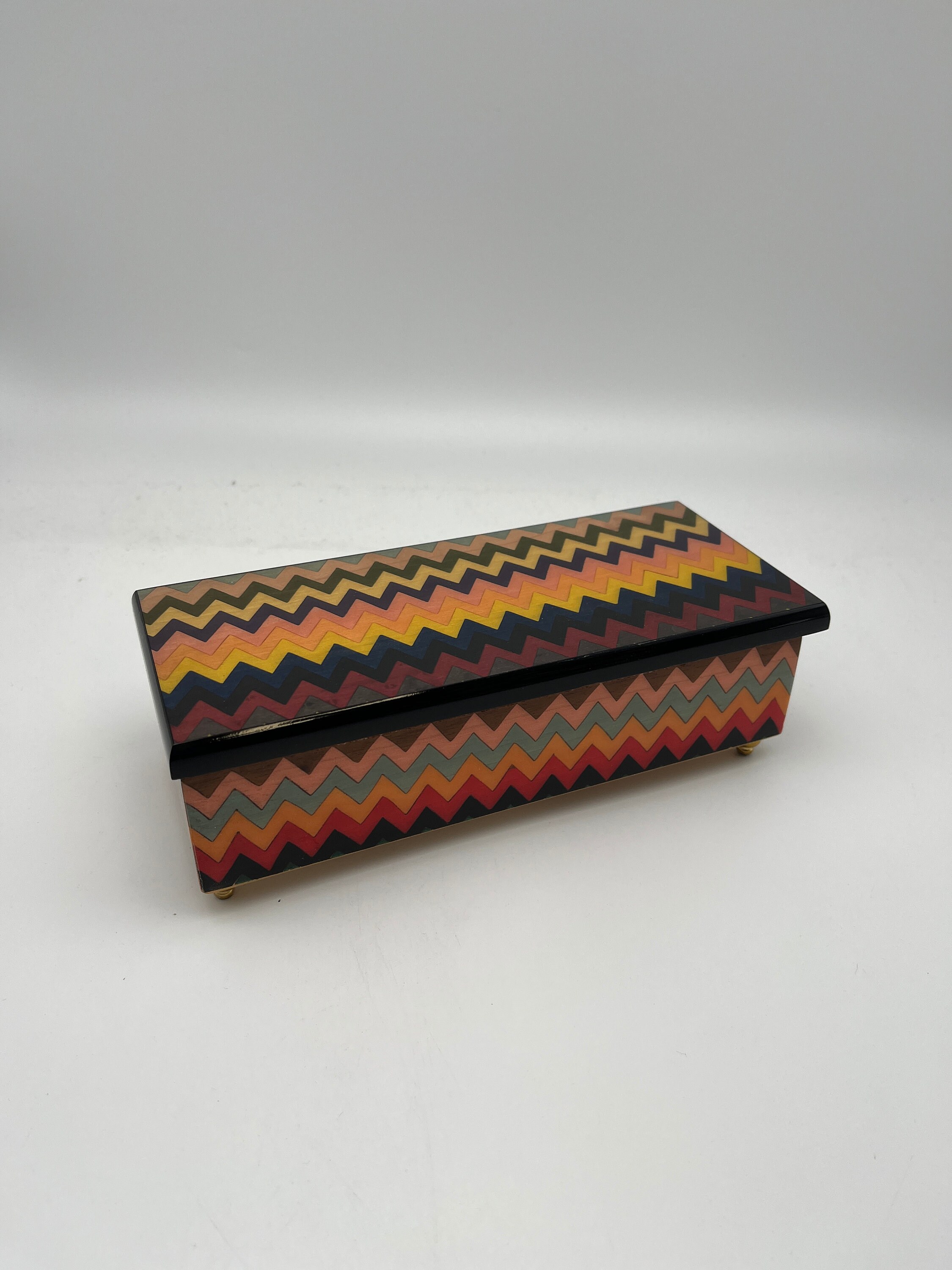 Abstract Modern Musical Jewelry Box - Alice Sturzinger Music Box - Etsy