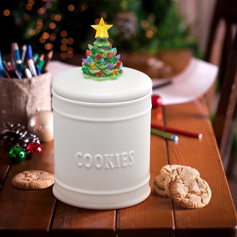 Mr. Christmas Ceramic Cookie Jar - Thumbnail 3