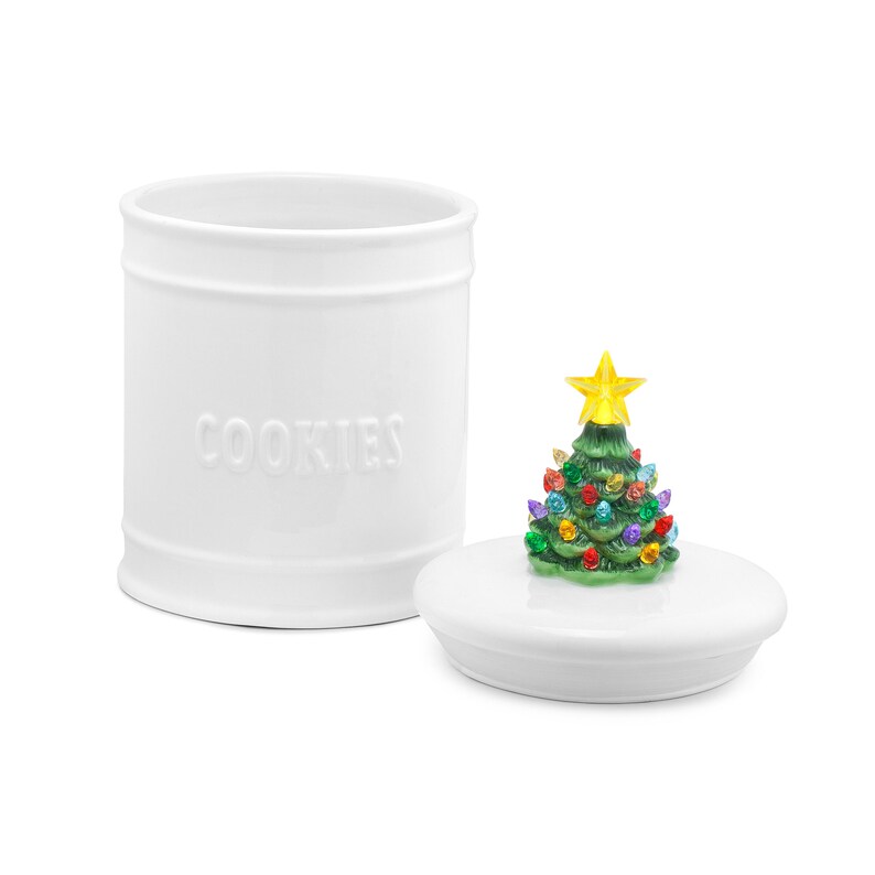 Mr. Christmas Ceramic Cookie Jar