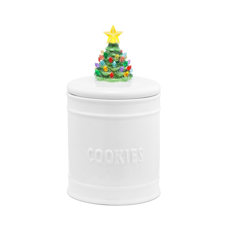 Mr. Christmas Ceramic Cookie Jar - Thumbnail 4