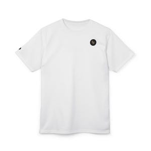 Bentley Wear Polka Dot Unisex Tee, Poly T-Shirt for Summer Wardrobe, Clean Casual Look, Blue Jeans, Designer Jeans