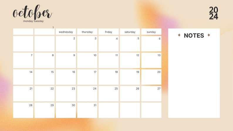 Customizable Calendar 2024 Customizable Monthly Planner 2024 Etsy Customizable Calendar 2024 Customizable Monthly Planner 2024 Etsy