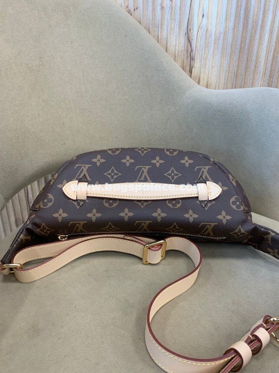 Authentic Louis Vuitton Bum Bag Black Interior Belt Bag Brown 