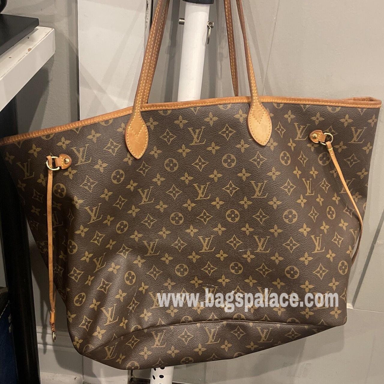 Louis Vuitton Neverfull GM Monogram Leather Tote Shoulder 