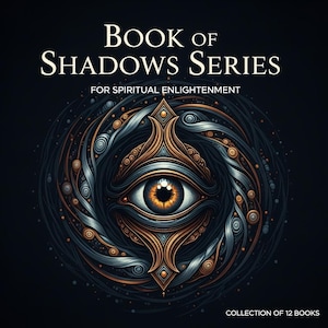 Paquete de páginas de grimorio imprimibles, kit del Libro de las Sombras para brujas, 12 libros de hechizos digitales para la iluminación espiritual, Wicca y libro de hechizos.