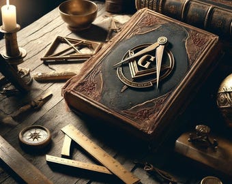 1925年製 フリーメイソン聖書 フリーメイソンリー本 アンティーク