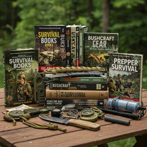 8.6 GB Prepper Survival Survival Kit Books