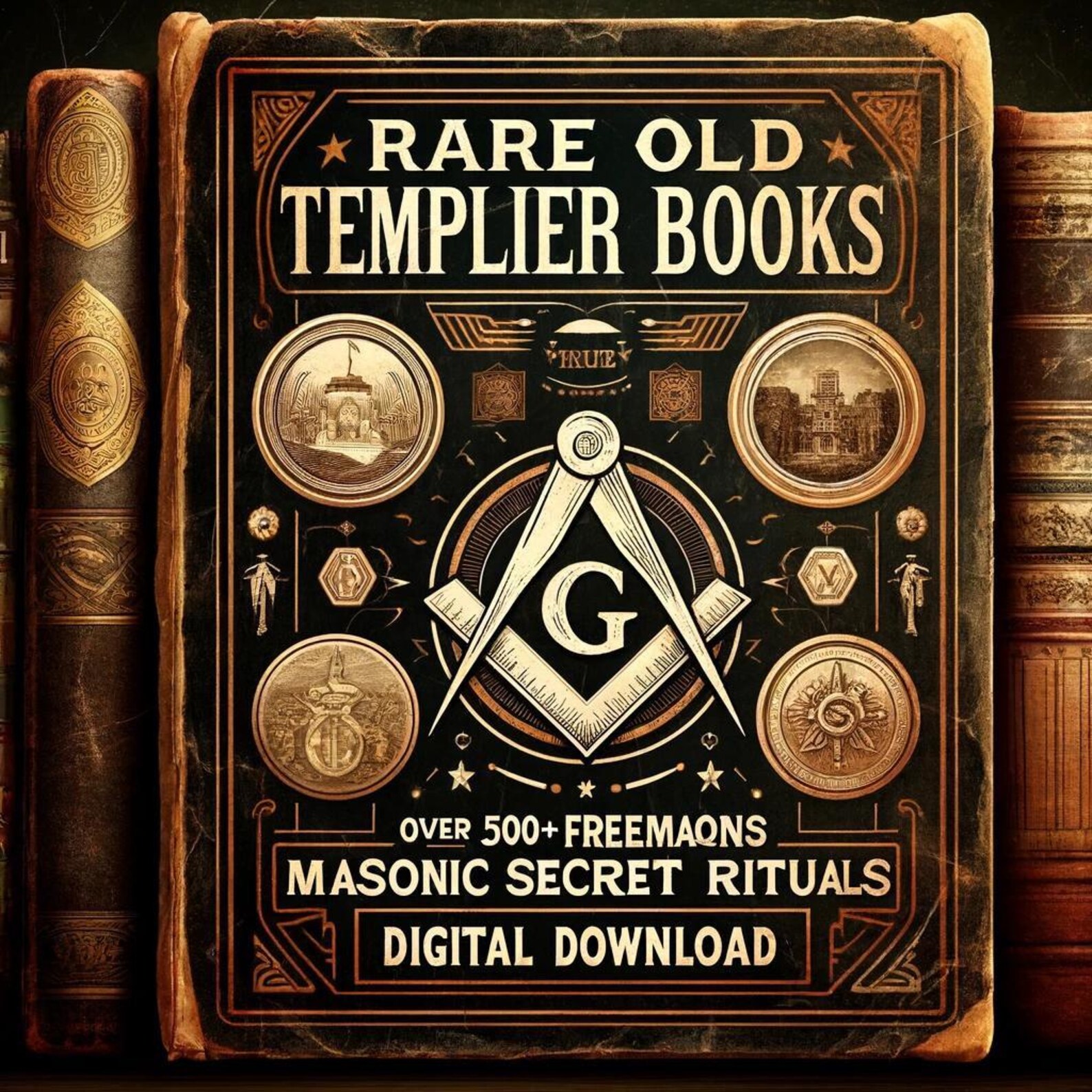 Rare Old Templier Books: Over 600+ Freemasons Masonic Secret Rituals ...