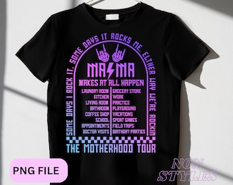 Motherhood PNG, Some Days I Rock It png, Mama lighting bold png, Mama Funny Tour Png, Mother's Day Funny Png, Mama Skeleton Png, Sublimation