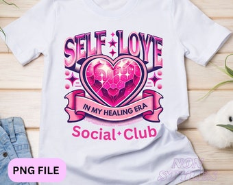 Retro Valentines Png, Glitter Valentine Popular Png, Valentines Day Png, Self Love Club, Trendy png, Love Png, Heart Candy Png, Sublimation