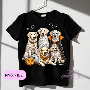 Golden retriever-spookhond Halloween Golden Retriever-heks png, hond Halloween-png-bestand