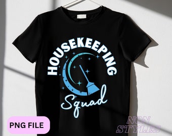 Waardering voor het huishouden, schoonmaakteam png