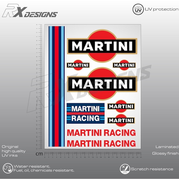 Martini Racing Etsy