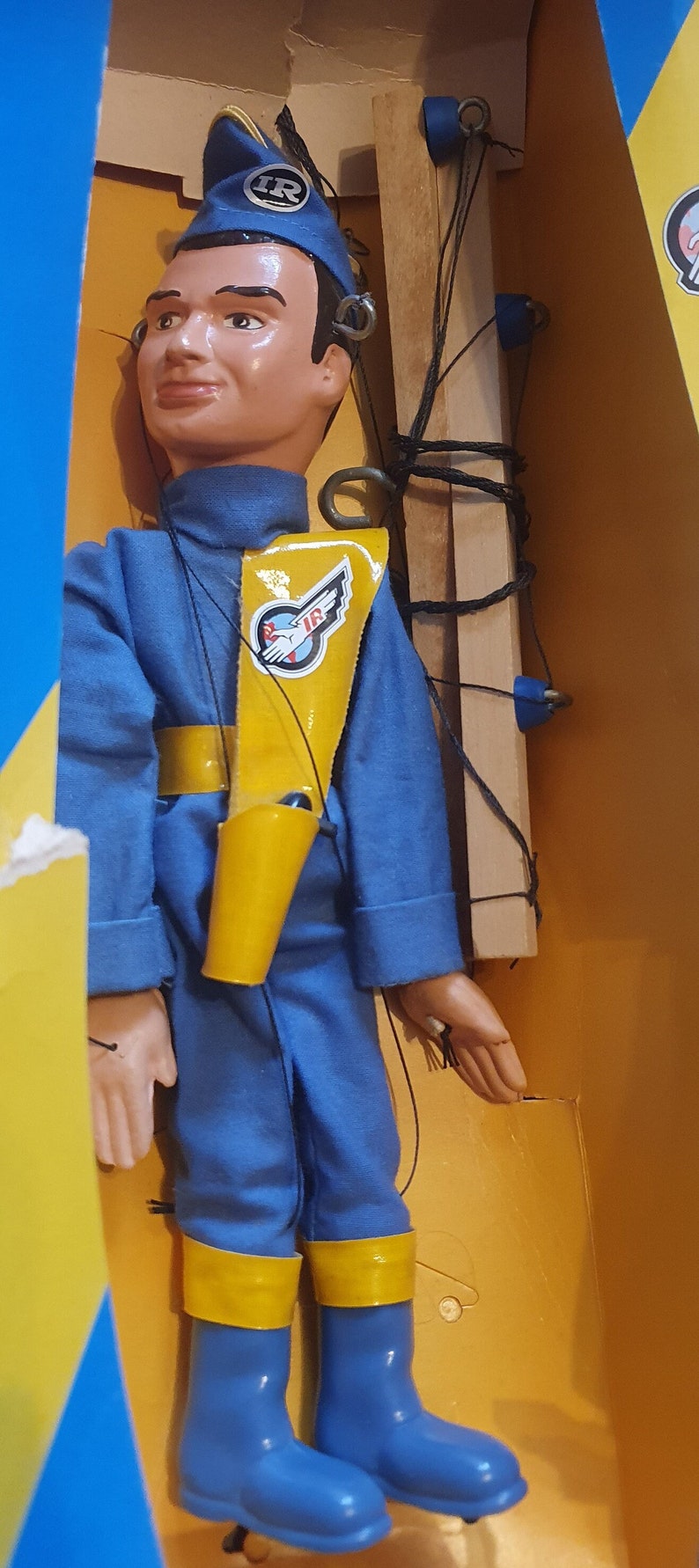 Thunderbirds Virgil Pelham Puppet Vintage 1990's Etsy