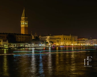 Venice St Marks Photography Travel Fine Art Print Wall Art Photograph Office Lobby Interior Design Vacation Souvenir Photo Lagoon San Marco