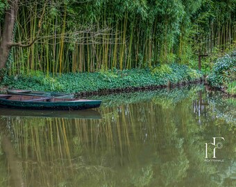 Monet Garden France Travel Fine Art Print Wall Art Photograph Office Lobby Interior Design Vacation Souvenir Photo Giverny Impressionism