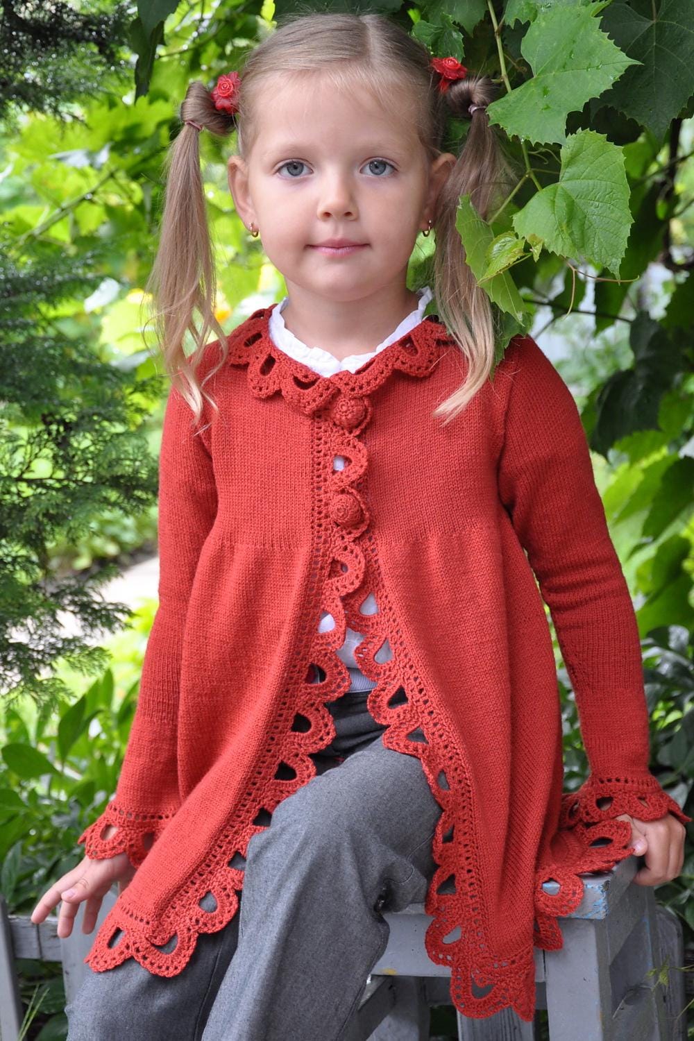 Knit Autumn Cardigan Set-Up