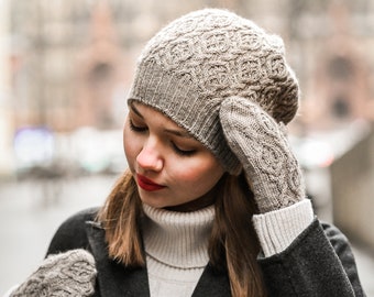 Old town's story Hat knitting pattern