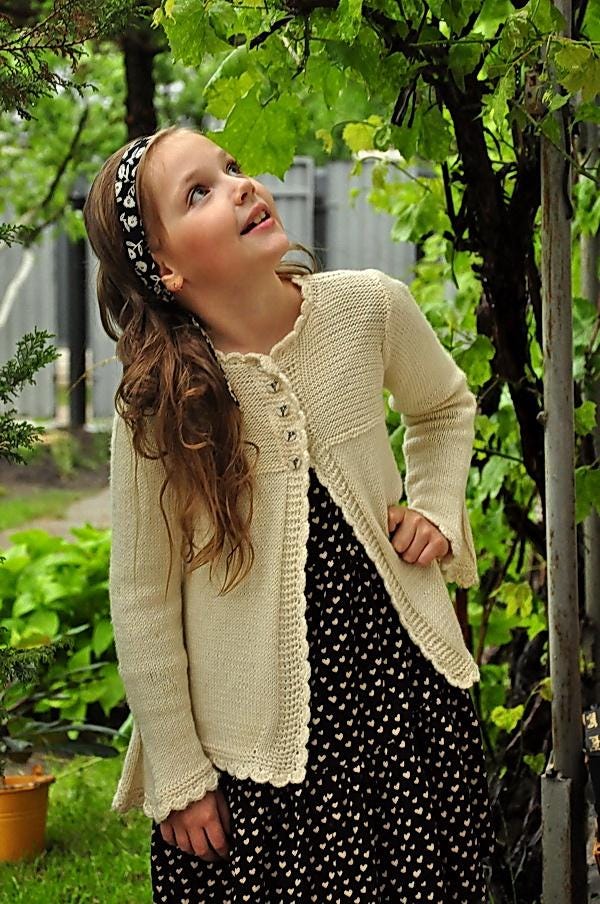 Beatrice Ribbed Cardigan Milky Way