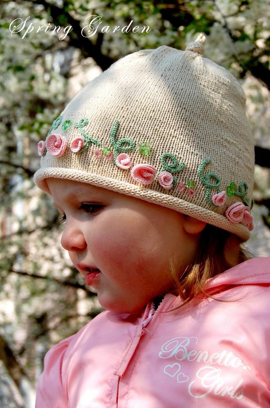 Spring Garden Hat Knitting Pattern - Etsy