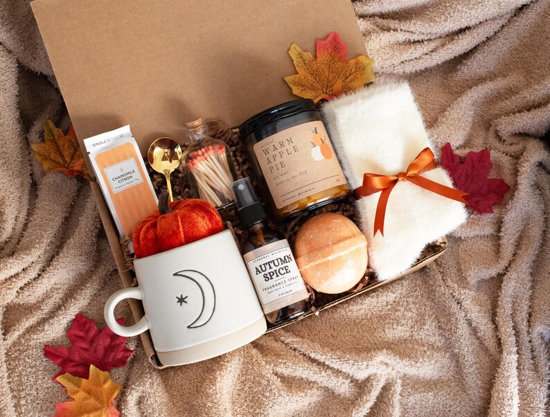 Buy Fall Hug in A Box Thinking of You Box Friend Gift Box Fall Themed