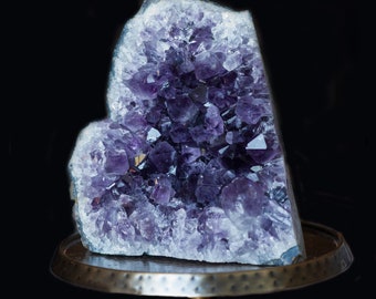 Extra Large Purple Amethyst | 8 LBS | Amethyst Geode | Raw Amethyst |Amethyst Cathedral | Amethyst Druze | Crystals