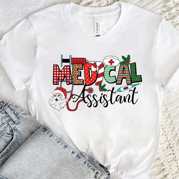 Holiday Tee Shirts Medical Etsy