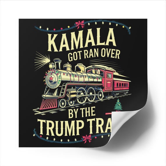 Funny Political Sticker: Trump Train & 'kamala Got Run Over' Great Gift  Idea, Funny Trump Sticker, Donald Trump 2024, Republican Gift - Etsy