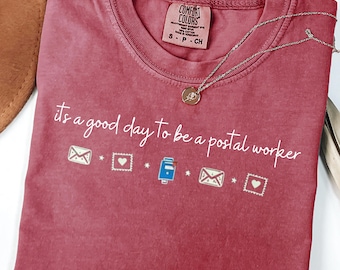 Postal Worker Shirt USPS Mail Carrier Tee | Comfort Colors