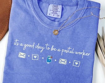Postal Worker Shirt USPS Mail Carrier Tee | Comfort Colors