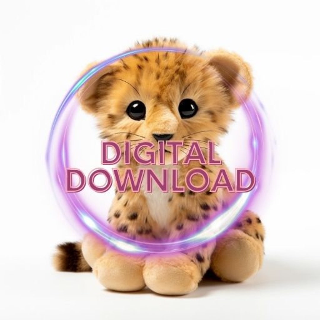 Cheetah Nursery Prints Girls Room Girl Wall Art Baby Girl Little Girl