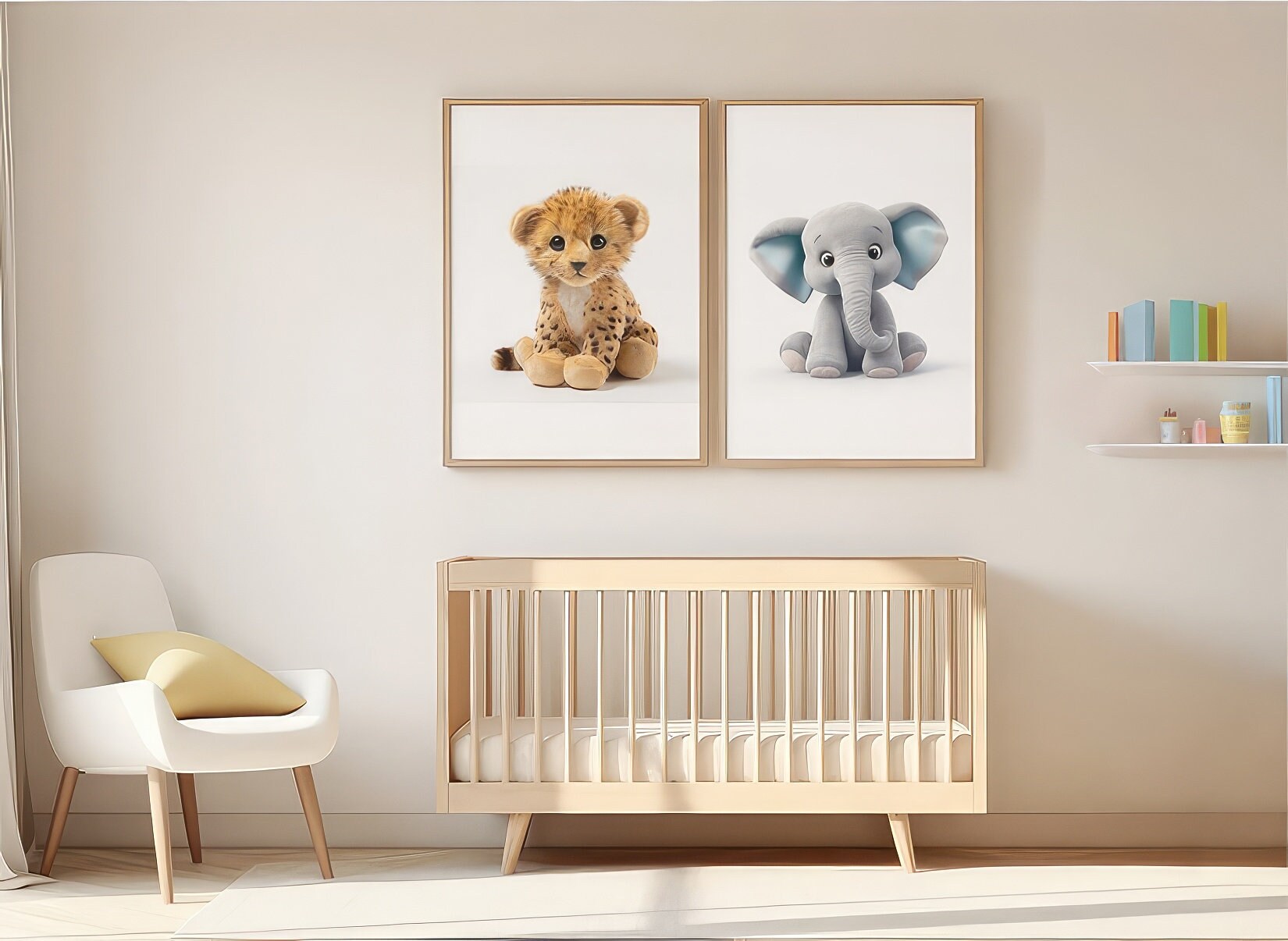 Elephant Nursery Prints Girl Room Girl Wall Art Baby Girl Little Girl ...