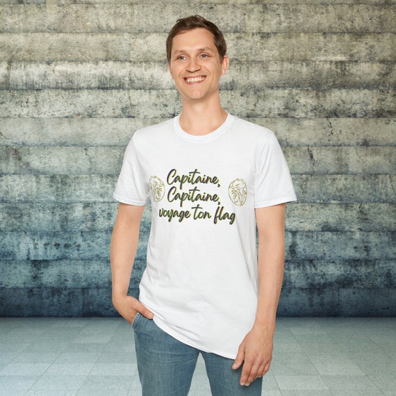 Cajun Mardi Gras Unisex Softstyle T shirt Capitaine Capitaine