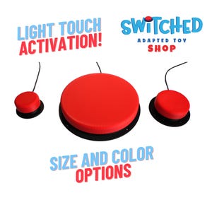 3D Printed Switch Button -Various Sizes and Colors