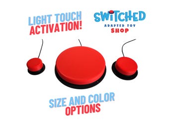 3D Printed Switch Button -Various Sizes and Colors